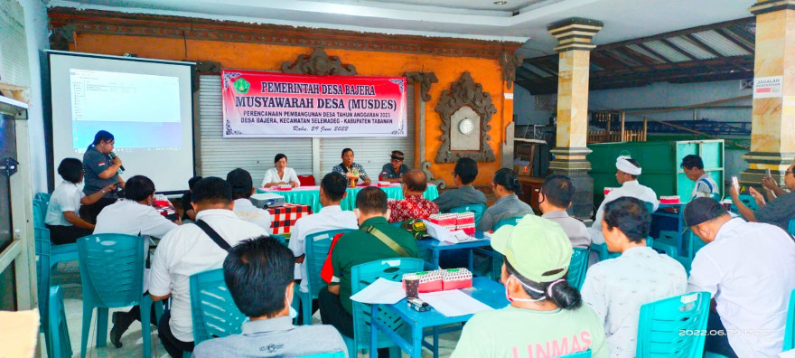 Musyawarah Desa (MUSDES)
